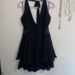 Black Halter Dress